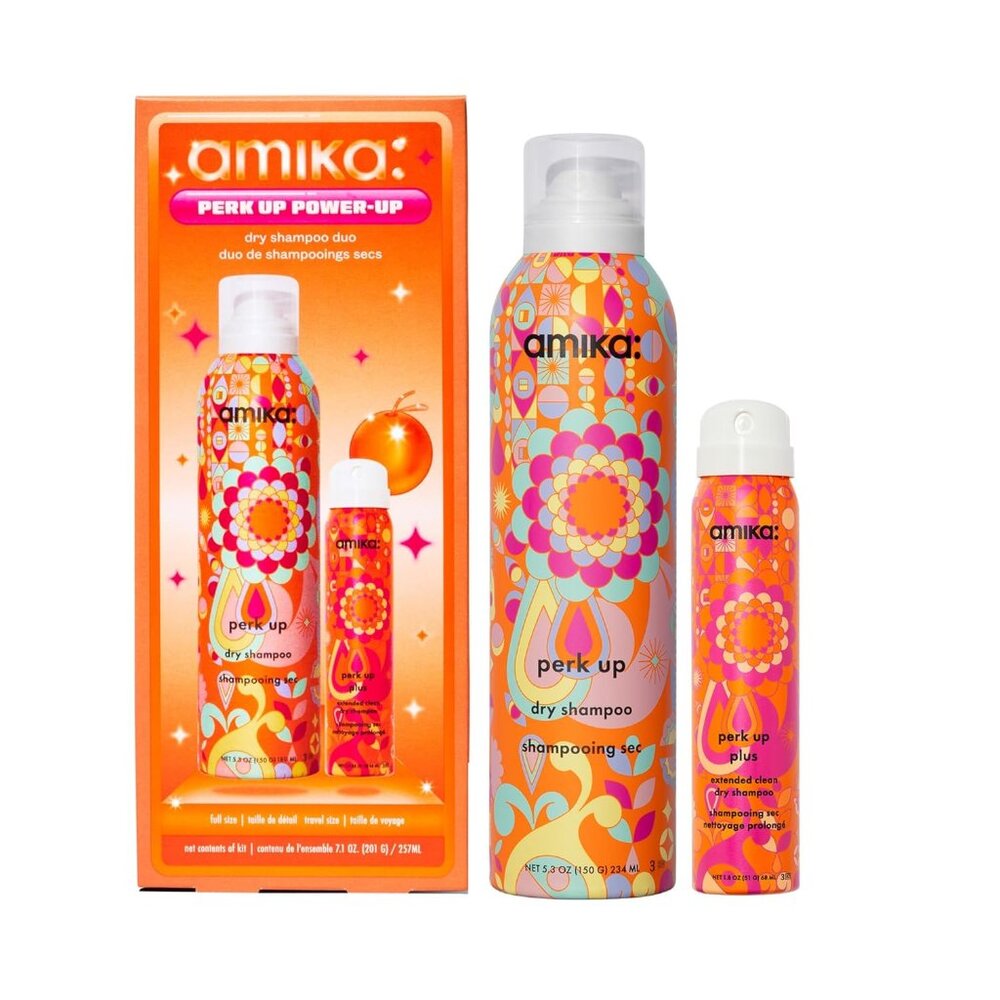 Amika perk up power-up: dry shampoo duo